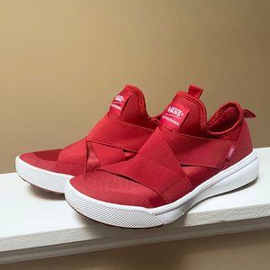 Red Vans UltraRange Gore slip-on sneakers